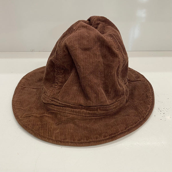 【曜日割引対象外】 【中古】キャピタル KAPITAL コーデュロイ バケットハット 帽子 メンズ帽子 ハット ブラウン 201goods-751 VB