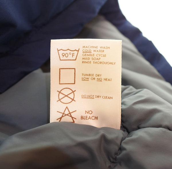 ノースフェイス THE NORTH FACE 80年代 茶タグ DOWN JACKET ダウンジャケット GORE TEX ゴアテックス MADE IN USA  ジャケット ネイビー 103MT-2444