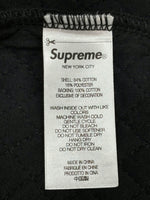 シュプリーム SUPREME 23SS Micro Quilted Hooded Sweatshirt マイクロ キルテッド フーディー スウェット パーカー 黒 パーカ ロゴ ブラック XLサイズ 104MT-1097