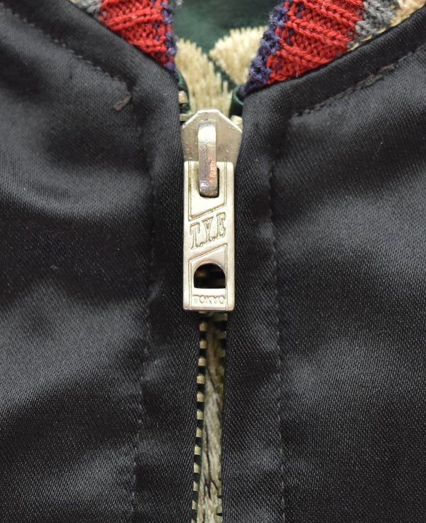 テーラー東洋 TAYLOR TOYO リバーシブルスカジャン 虎刺繍 龍刺繍 富士山 M18425 ジャケット マルチカラー Lサイズ 103MT-2816