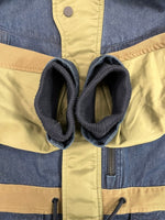 リーバイス Levi's Levi’s Made & Crafted® × White Mountaineering ホワイトマウンテニアリング MODS COAT モッズコート アウター デニム切替 ジャケット ブルー Lサイズ 101MT-5288