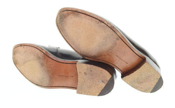 トゥモローランド TOMORROWLAND BARKER PLAIN TOE レザーシューズ 65-01-24-01013 メンズ靴 ビジネスシューズ ブラック 103S-1086