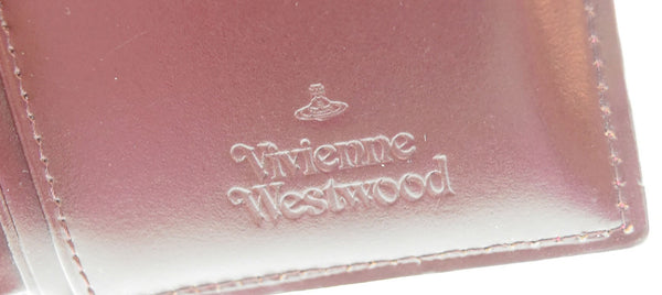 ヴィヴィアンウエストウッド Vivienne Westwood  がま口 三つ折り財布 ウォレット シルバー金具 ボルドー 赤系 財布・ケース レディース財布 レッド 103SA-21