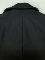 サンローラン Saint Laurent 16年 Pea Coat ピー コート Pコート ウールジャケット エディ期 アウター ブルゾン 黒 469647 Y060W サイズ 44 コート 無地 ブラック 104MT-1065