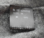 ヒステリックグラマー HYSTERIC GLAMOUR 21AW スタッズ ジッパー カーディガン ZIPPER STUDS 02182ND02 カーディガン グレー Mサイズ 103MT-2765