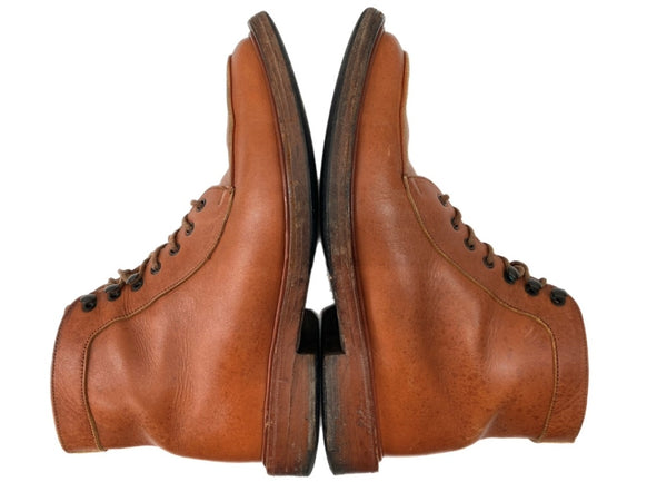 トリッカーズ Trickers TANKER BOOTS タンカー ブーツ Uチップ レースアップ 革靴 シューズ 茶 5192 メンズ靴 ブーツ カントリー ブラウン サイズ 7 1/2 104S-753