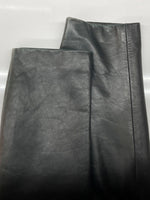 ケンゾー KENZO HOMME LEATHER LONG COAT レザー ロング コート ボタン アーカイブ 本革 アウター ジャケット 黒 ジャケット 無地 ブラック Lサイズ 104MT-1794