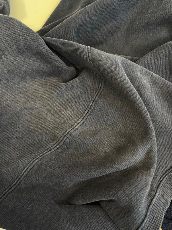 チャンピオン Champion 90s～ ヴィンテージ vintage 刺繍タグ リバースウィーブ REVERSE WEAVE US古着 カレッジプリント ラバー ひび割れ XL スウェット ネイビー LLサイズ 101MT-4947