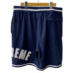シュプリーム SUPREME Ultrasuede Mesh Short Navy ハーフパンツ ネイビー Mサイズ 201MB-878