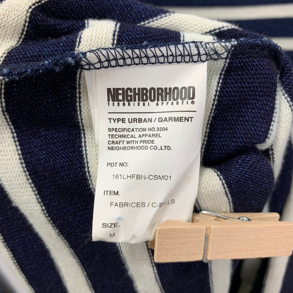 ネイバーフッド NEIGHBORHOOD ロンT ネイビー Mサイズ 201MT-4385