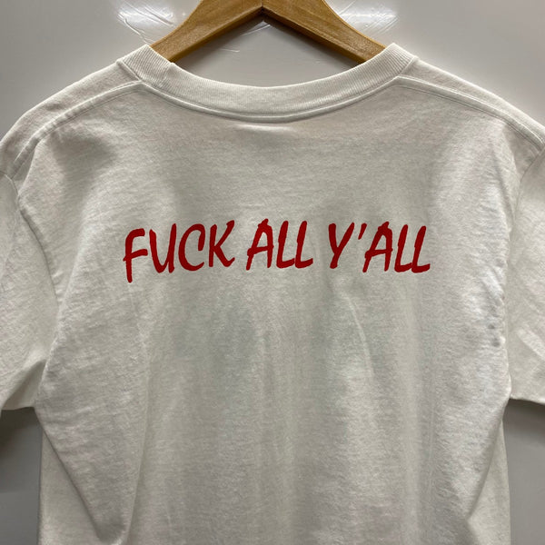 シュプリーム SUPREME 08SS Split Tee USA製 Tシャツ ホワイト Mサイズ 201MT-4797