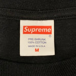 シュプリーム SUPREME Crash Tee Tシャツ ブラック Mサイズ 201MT-4374