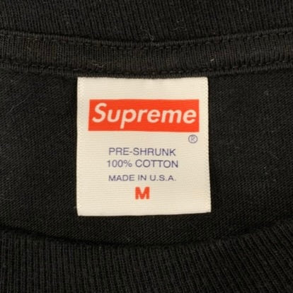 シュプリーム SUPREME Crash Tee Tシャツ ブラック Mサイズ 201MT-4374