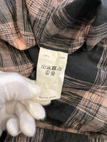 ダイリク DAIRIKU 24SS Linen Check Western Over Shirt チェックウエスタンオーバーシャツ 24SS S-12 長袖シャツ マルチカラー Mサイズ 101MT-4930