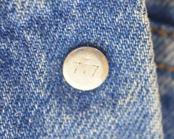 リーバイス Levi's 80s 71506-0214 デニムジャケット Made in USA ボタン裏777 80's トラッカージャケット USA製 42L ジャケット ブルー 103MT-2897