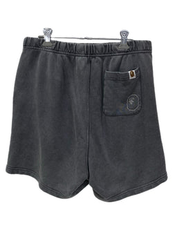 アベイシングエイプ  A BATHING APE ショートパンツ ショーツ 001SPK802002L ハーフパンツ グレー Mサイズ 201LB-94