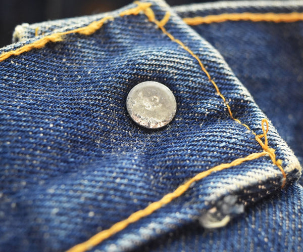 リーバイス Levi's 70s 70505 4th BIGE ケアタグ ボタン裏52 両面タブ 不均等V ヴィンテージデニム 70's 70年代 ジャケット ブルー 103MT-2498