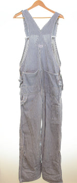 ビッグスミス BIG SMITH 50年代 Vintage DENIM OVERALL デニム ヒッコリー ダブルニー 白タグ エプロン付きストライプ 50s 50's  つなぎ・オーバーオール ブルー 103MB-395