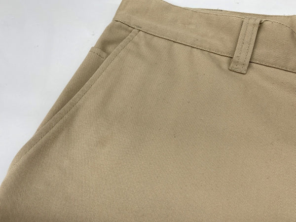 シュプリーム SUPREME WORK PANTS ワーク パンツ ジップアップ ズボン ボトムス フルレングス ポリエステル コットン メンズ BEIGE 無地 チノパン ベージュ 32 104MB-328