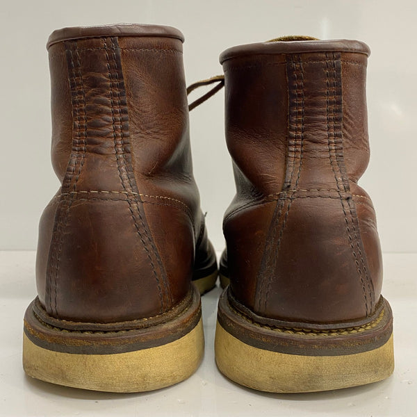 【曜日割引対象外】 レッドウィング RED WING アイリッシュセッター CLASSIC MOC TOE USA製 9D 1907 メンズ靴 ブーツ ワーク ブラウン 27cmサイズ 201-shoes1560 VB