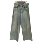 シュガーヒル SUGARHILL FADED MODERN DENIM WIDE TROUSERS 23AWPT05 デニム ブルー 30サイズ 201MB-1109