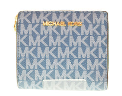 マイケルコース MICHAEL KORS ロゴ 財布 折り財布 二つ折り 財布・ケース レディース財布 ブルー 103SA-31