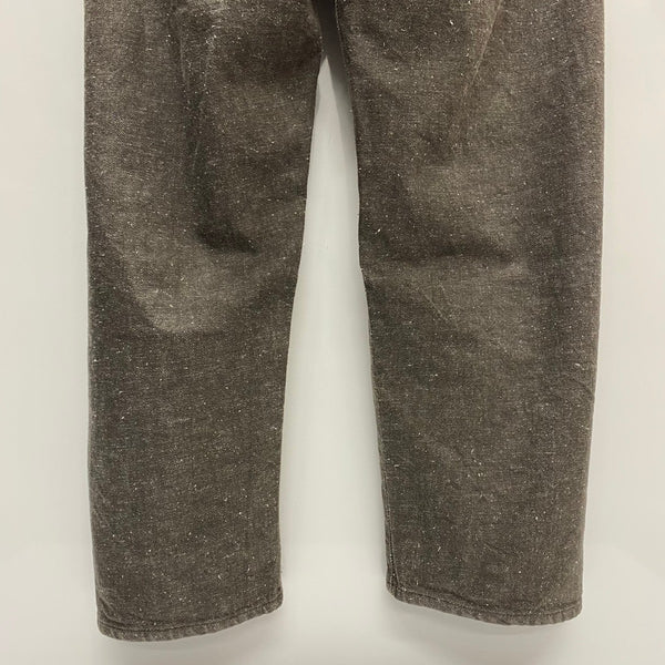 【曜日割引対象外】 ゴールド GOLD RECYCLED WASTE SUVIN COTTON YARN デニムパンツ GL42407A デニム ブラウン Mサイズ 201MB-965 VB