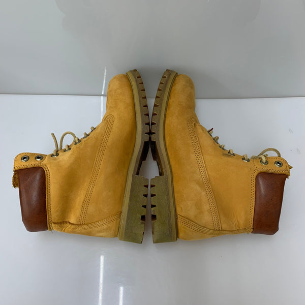 ティンバーランド Timberland イエローブーツ 6941R メンズ靴 ブーツ ワーク ブラウン 25.5cmサイズ 201-shoes1362