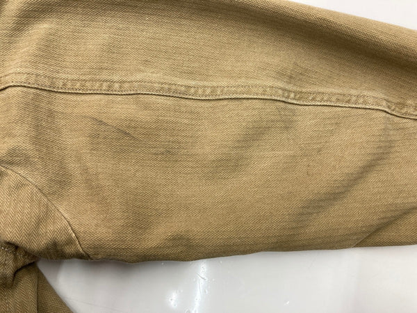エルエルビーン L.L.Bean 80s 80年代 HBT ヘリンボーン カバーオール ブランケット ハンティング USA製 ジャケット 無地 カーキ Lサイズ 104MT-1988