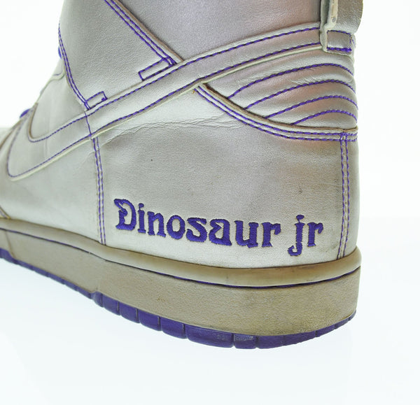 ナイキ NIKE 【鑑賞用】✕ DINOSAUR JR ダイナソー ジュニア DUNK HIGH PREMIUM SB ダンク ハイ プレミアム BAND バンド コラボ 313171-003 メンズ靴 スニーカー シルバー 30cm 103S-1123