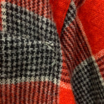 【曜日割引対象外】 ヴィンテージ vintage 50's 50s 50年代 MYLAN オープンカラーボックスシャツ 長袖シャツ レッド 201MT-3571 VB