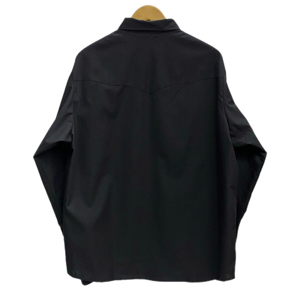 チャレンジャー CHALLENGER OVAL EAGLE PRINTED SHIRT CLG-SH 024-011 長袖シャツ ブラック Lサイズ 201MT-4589