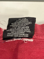 US US古着 00's Y2K ZION JIMI HENDRIX ジミ・ヘンドリックス オフィシャル XXL Tシャツ ワインレッド 3Lサイズ 101MT-4991