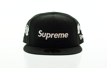 シュプリーム SUPREME 24AW Lerseys Box Logo New Era Cap(7-3/4 61.5) 帽子 メンズ帽子 キャップ ブラック 103H-28