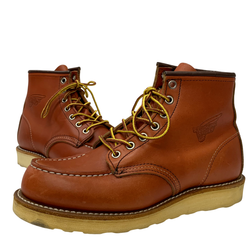 【曜日割引対象外】 レッドウィング RED WING 6-inch Classic Moc USA製 8875 メンズ靴 ブーツ その他 ブラウン 23.5cmサイズ 201-shoes1123 VB