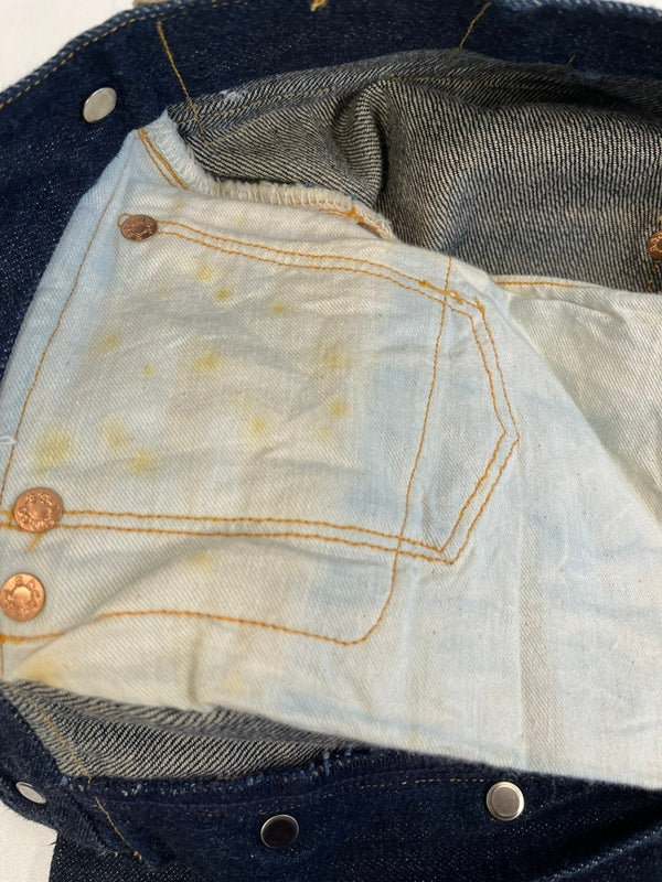 リーバイス Levi's 125周年モデル 501 1st 復刻  ボタン裏555 バレンシア シンチバック アメリカ製 125-0024 デニム ネイビー W33×L36 101MB-716