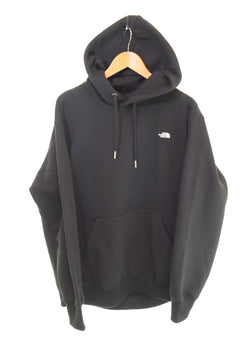 ノースフェイス THE NORTH FACE SMALL LOGO HEATHER SWEAT HOODIE スモールロゴヘザースウェットフーディ スウェットパーカー NT62342 パーカ ブラック Lサイズ 103MT-2679