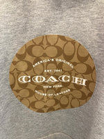 コーチ COACH シグネチャー フロントロゴパーカー フーディ F78299 パーカ グレー Mサイズ 101MT-3284