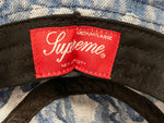 シュプリーム SUPREME Fat Tip Jacquard Denim Crusher Blue ファットティップ ジャカードデニムクラッシャーハット 22SS 帽子 メンズ帽子 その他 総柄 ブルー 101hat-77