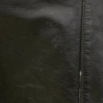 US古着 Steer Brand レザーダブルライダースジャケット ブラック 38サイズ 201MT-4672