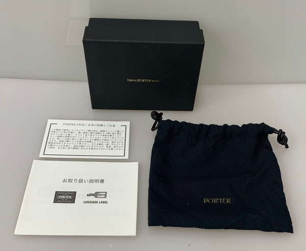 ポーター PORTER ARRANGE WALLET 029－03886 財布・ケース メンズ財布 ロゴ ブラック 201goods-452