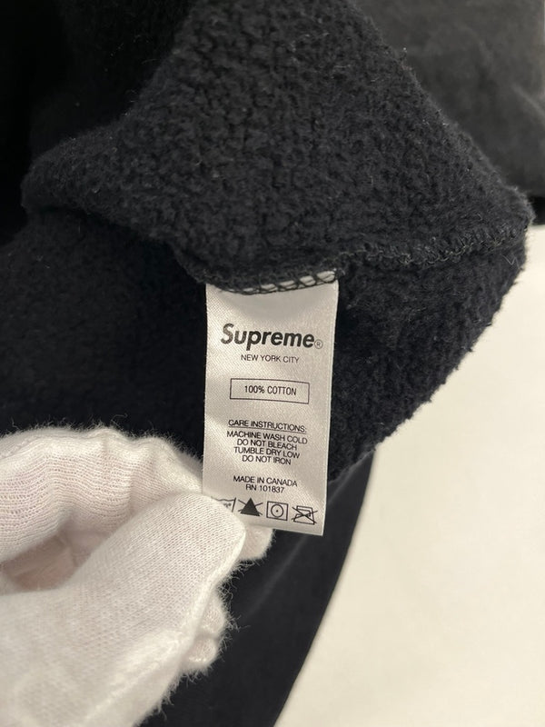 シュプリーム SUPREME ×Yohji Yamamoto Crewneck ヨウジヤマモト クルーネック スウェットシャツ ロゴ スウェット ブラック Mサイズ 101MT-5354