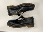 ドクターマーチン Dr.Martens POLLEY Tバーシューズ メリージェーン 黒 レディース靴 ローファー ブラック UK6(参考サイズ約25cm) 101sh-2197