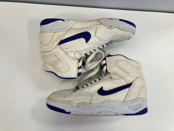 ナイキ NIKE 観賞用 90's 90年代 NIKE AIR ULTRA FLIGHT HI  ウルトラ フライト ハイ ホワイト ダークコンコルド 1993年製 930013-150 レディース靴 スニーカー ホワイト 23.5cm 101sh-1918