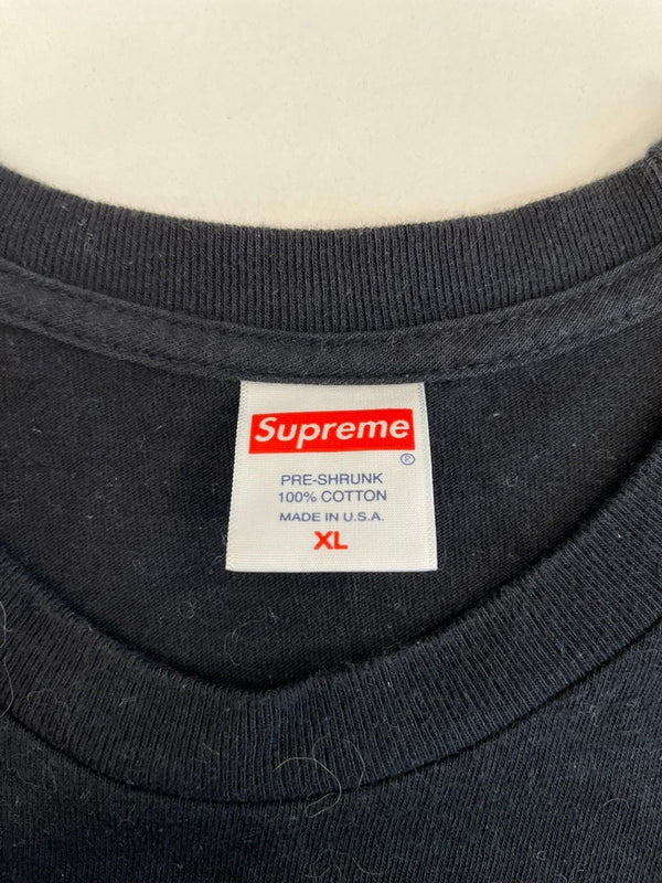 シュプリーム SUPREME Cross Box Logo Tee BLK クロスボックスロゴ Tシャツ 黒 XL Tシャツ ブラック 101MT-5253