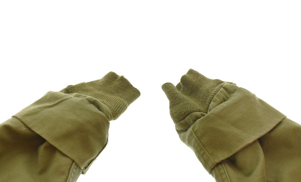 ミリタリーアイテム Military items 80s USNAVY A-2 デッキジャケット 後期 80s アメリカ海軍  8415-00-753-5612 ジャケット カーキ Mサイズ 103MT-2530