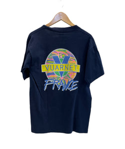 パウエル ペラルタ POWELL PERALTA 90s 90's USA製 VUARNET FRANCE プリントTシャツ シングルステッチ 紺 Tシャツ ネイビー Mサイズ 101MT-4810