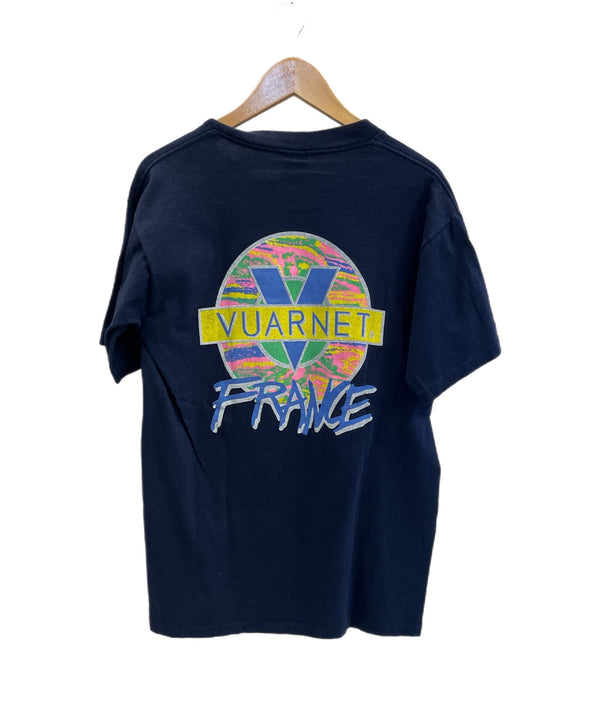 パウエル ペラルタ POWELL PERALTA 90s 90's USA製 VUARNET FRANCE プリントTシャツ シングルステッチ 紺 Tシャツ ネイビー Mサイズ 101MT-4810