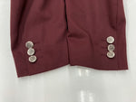 ワコマリア WACKO MARIA GUILTY PARTIES ギルティ パーティーズ UNCONSTRUCTED JACKET テーラード ジャケット BORDEAUX ボルドー えんじ 赤 ジャケット 無地 ワインレッド Lサイズ 104MT-471