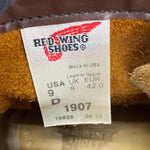 【曜日割引対象外】 レッドウィング RED WING アイリッシュセッター CLASSIC MOC TOE USA製 9D 1907 メンズ靴 ブーツ ワーク ブラウン 27cmサイズ 201-shoes1560 VB